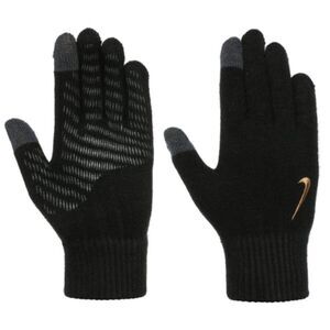 Nike women's  Black & Gray Knitted Tech and Grip Training Gloves
